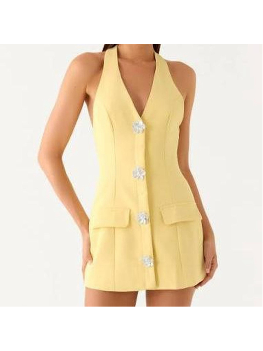 Peppermayo Jeanie Mini Dress - Yellow size 4

The Jeanie Mini Dress is bold and